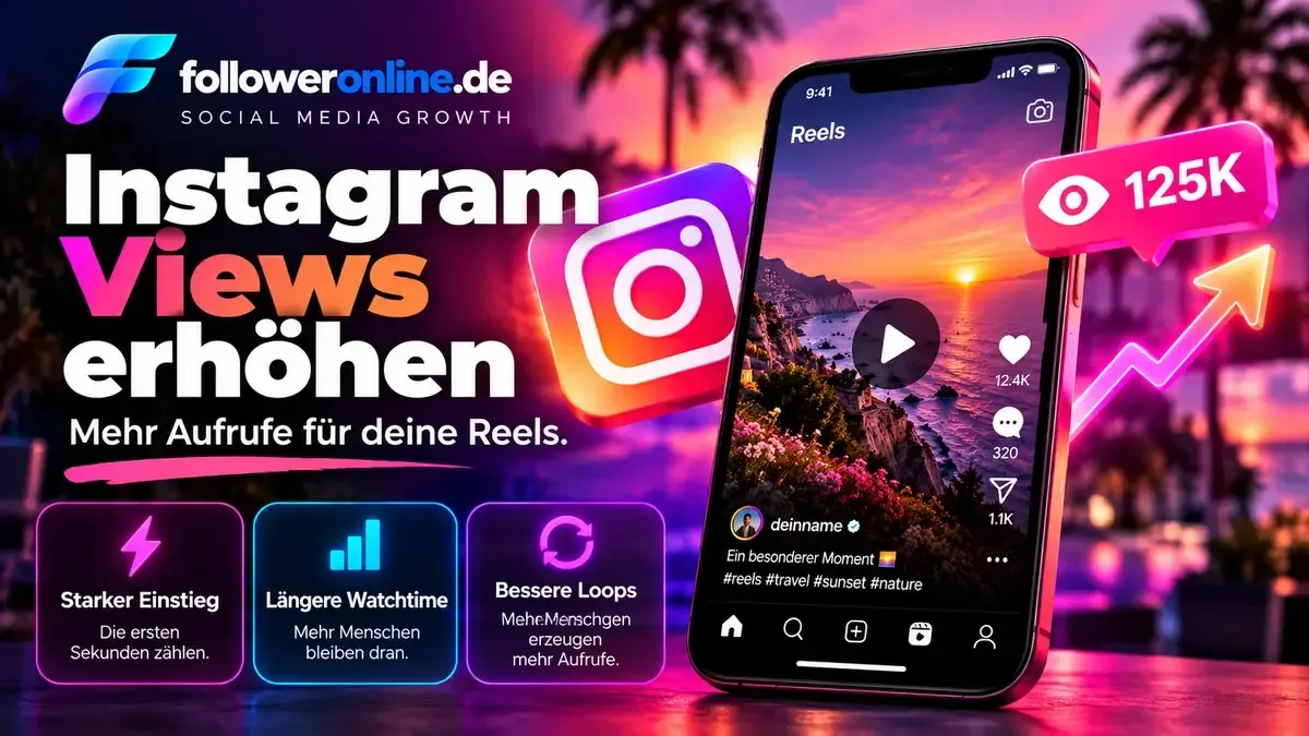 Instagram Views erhöhen – Strategien für mehr Reel-Aufrufe und längere Watchtime