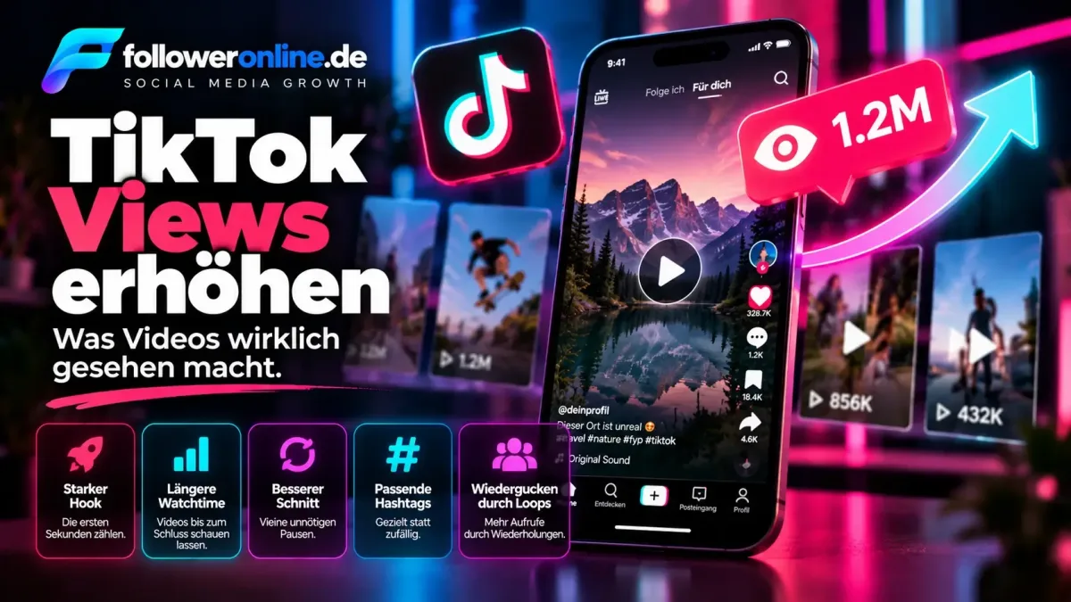TikTok Views erhöhen – Strategien für mehr Aufrufe und Reichweite