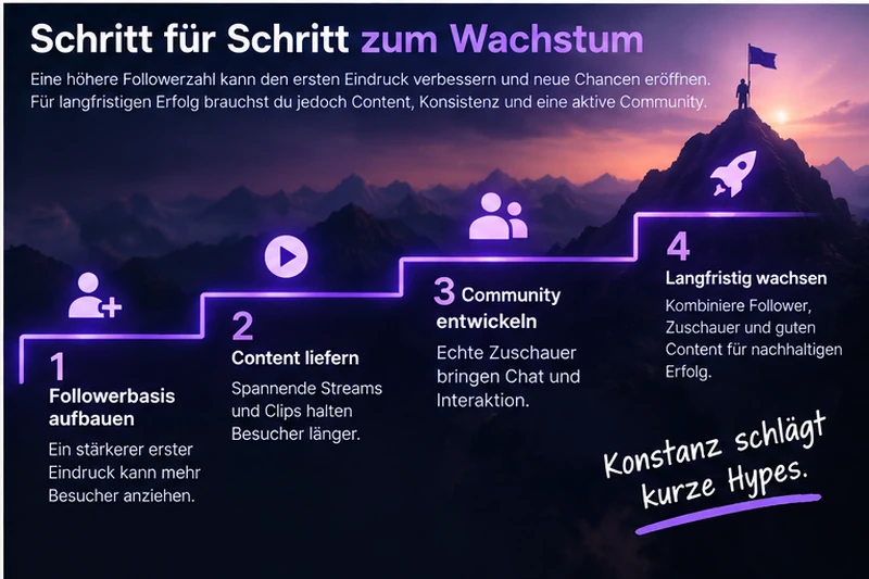 Mit Twitch Follower Wachstum steigern