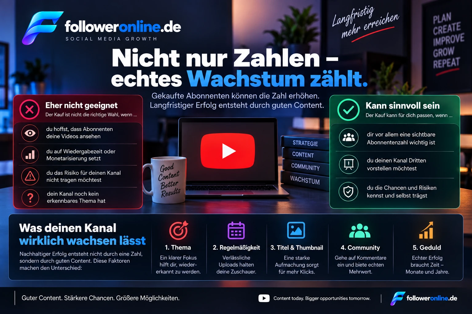 YouTube Abonnenten kaufen – für wen geeignet und was wirklich zum Wachstum beiträgt